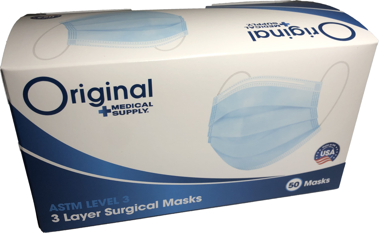 ASTM Level 3 Surgical Mask (box of 50)